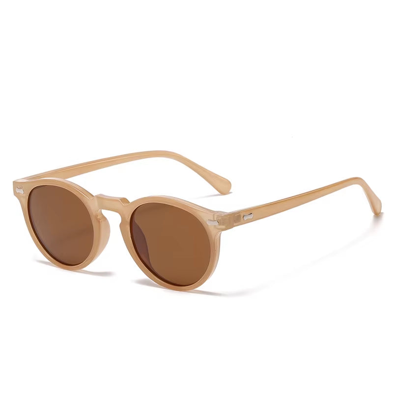 Gafas de Sol Redondas Retro Polarizadas Unisex – Diseño Vintage Elegante