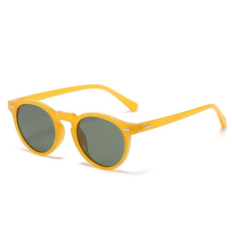 Gafas de Sol Redondas Retro Polarizadas Unisex – Diseño Vintage Elegante