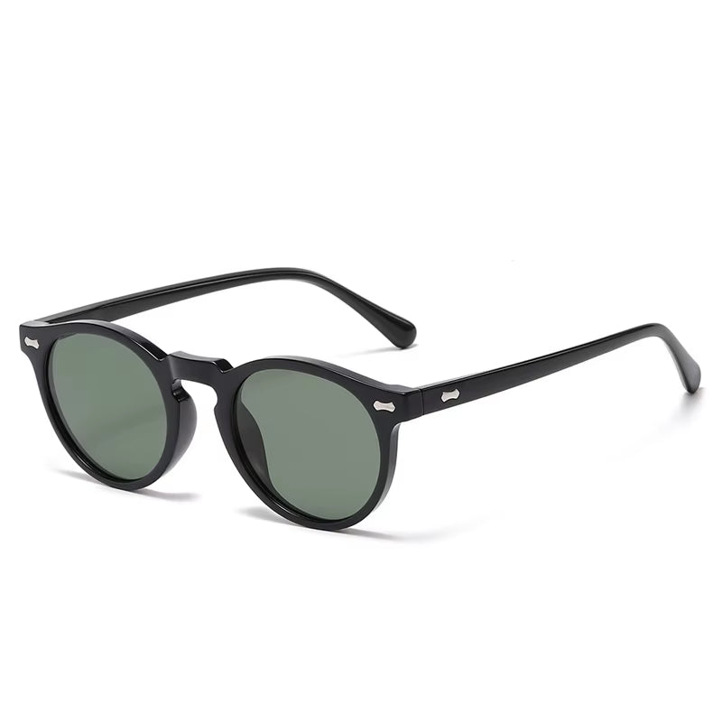 Gafas de Sol Redondas Retro Polarizadas Unisex – Diseño Vintage Elegante